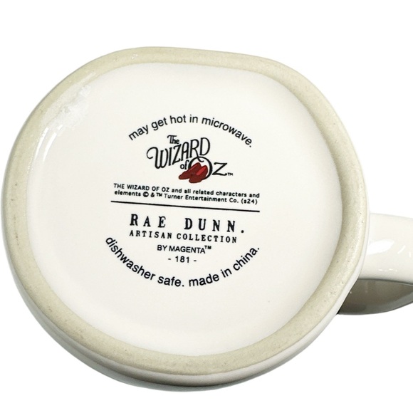 NEW Rae Dunn/Wizard of Oz BIG HEARTED Double Sided Mug - Picture 5 of 5